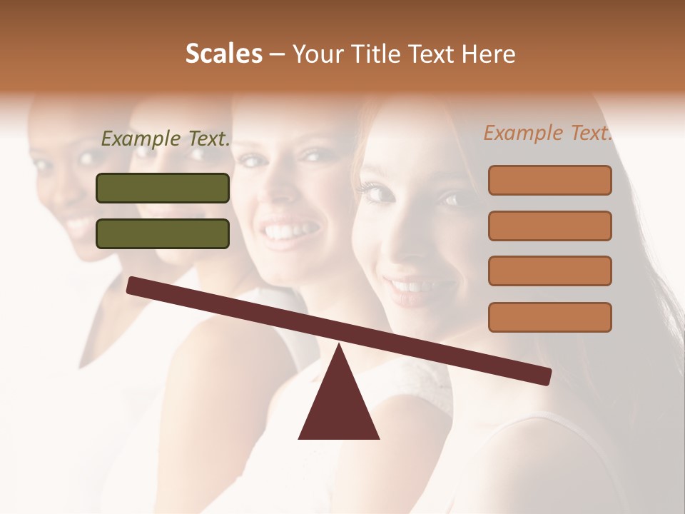Selective Standing Depth Of Field PowerPoint Template