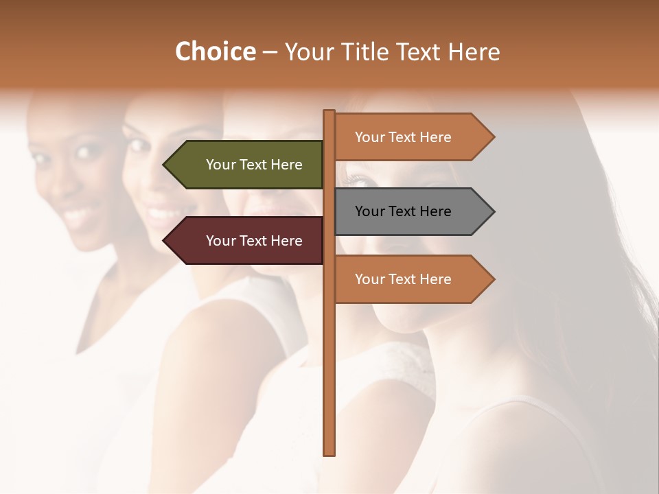 Selective Standing Depth Of Field PowerPoint Template