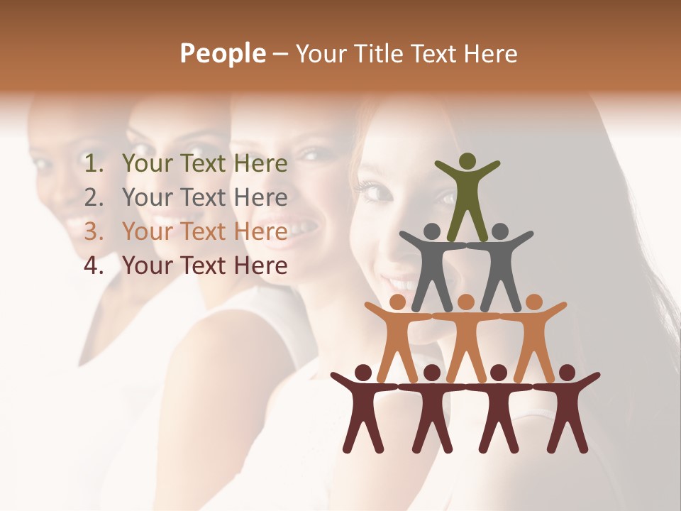 Selective Standing Depth Of Field PowerPoint Template