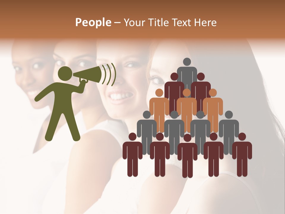 Selective Standing Depth Of Field PowerPoint Template