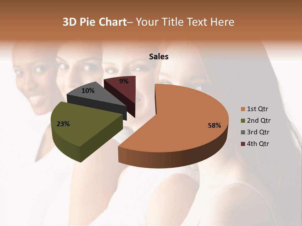 Selective Standing Depth Of Field PowerPoint Template
