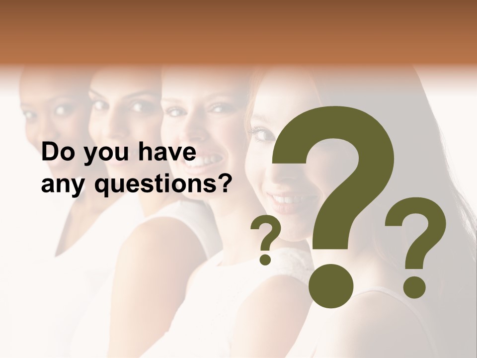 Selective Standing Depth Of Field PowerPoint Template