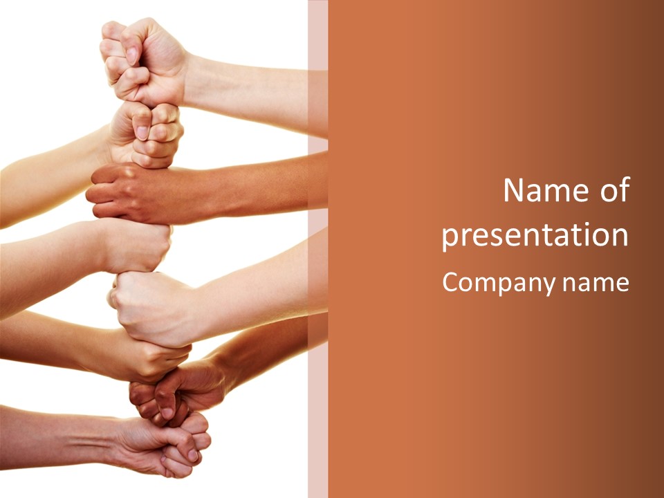 Help Team Togetherness PowerPoint Template