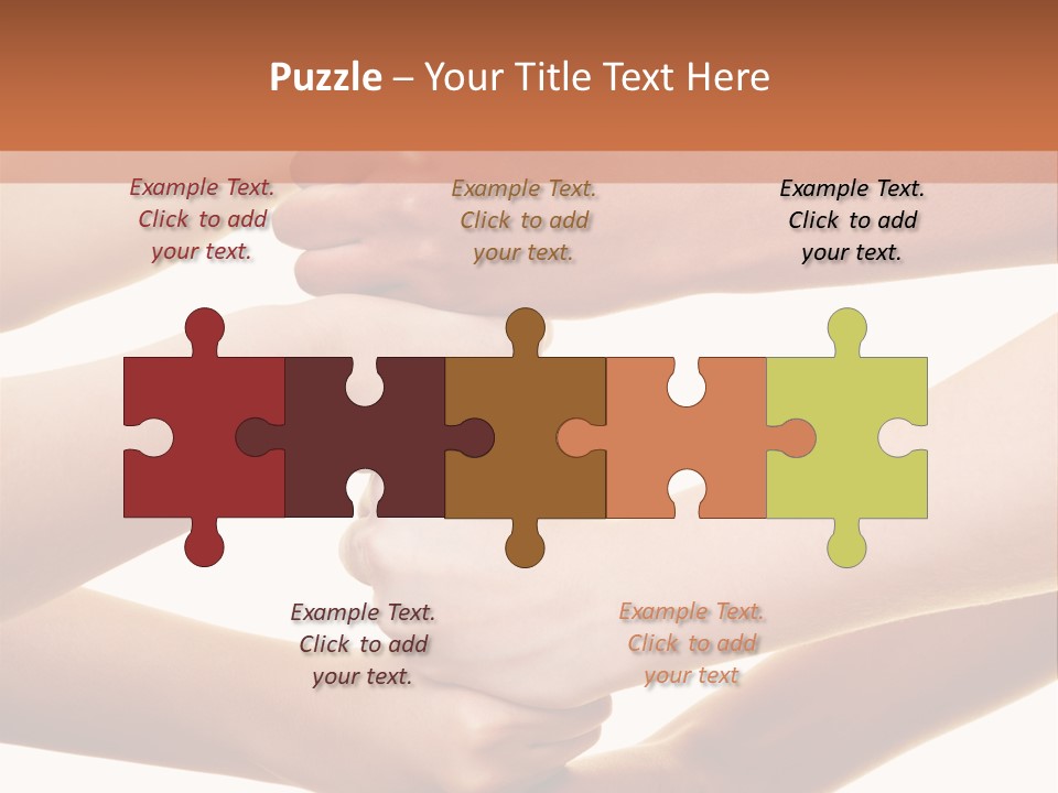 Help Team Togetherness PowerPoint Template