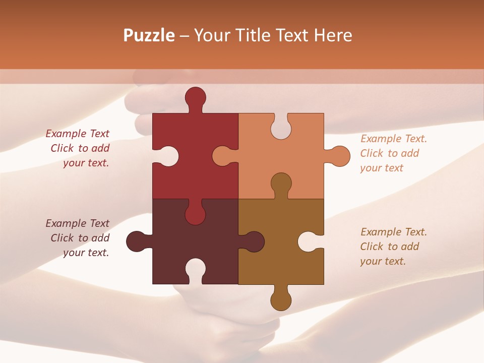 Help Team Togetherness PowerPoint Template