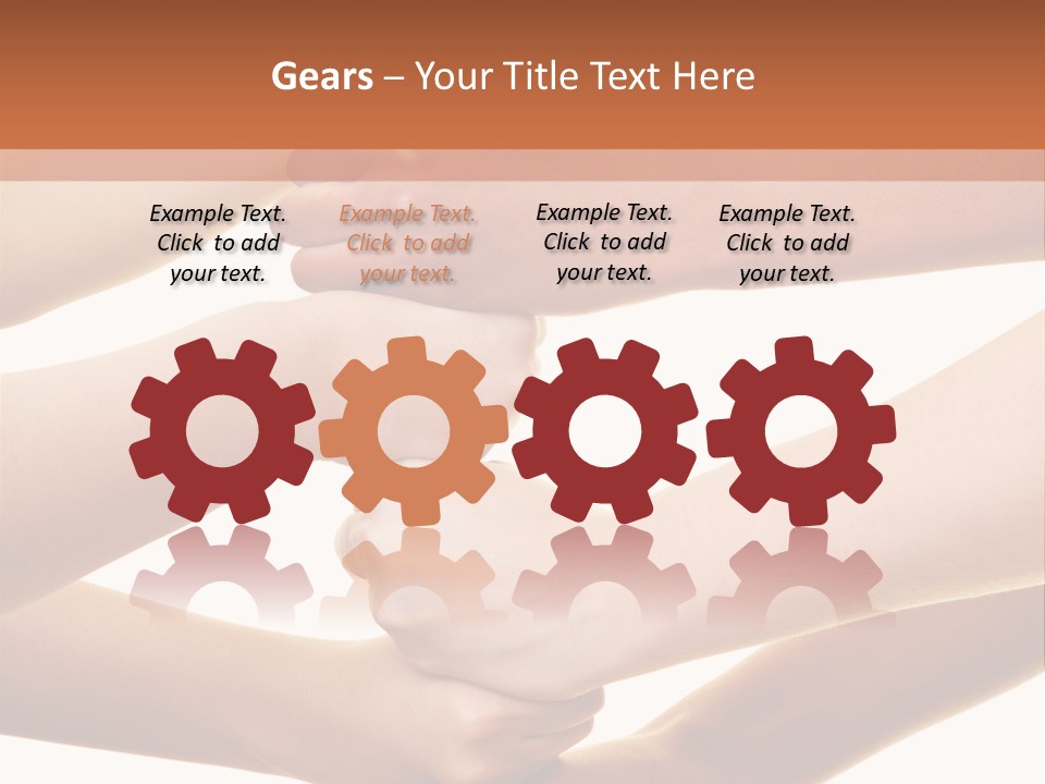 Help Team Togetherness PowerPoint Template