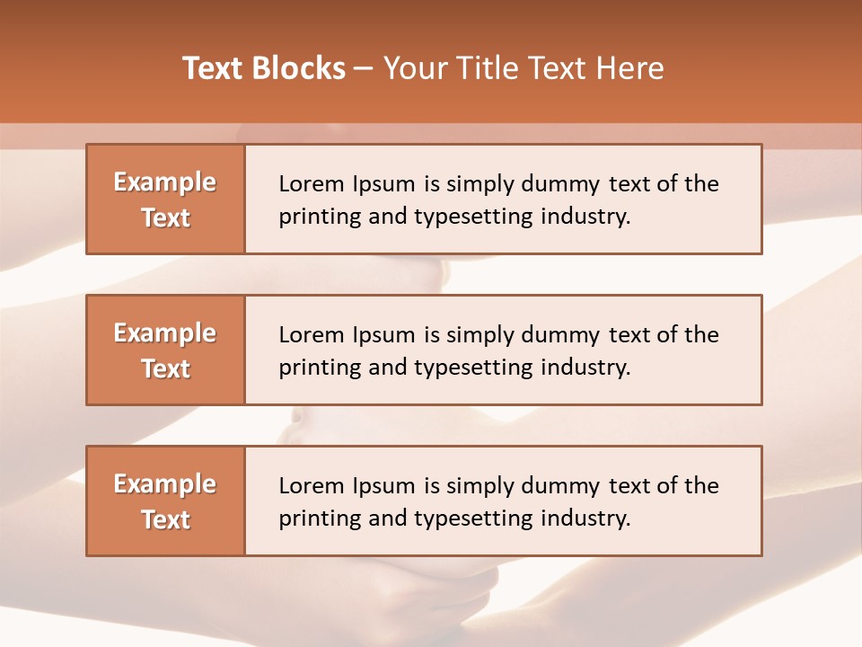 Help Team Togetherness PowerPoint Template