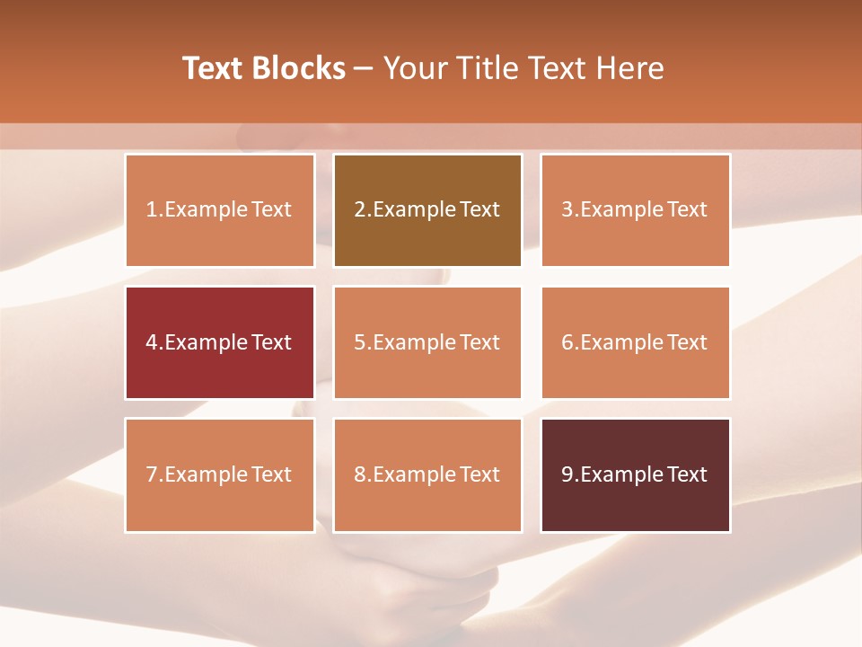 Help Team Togetherness PowerPoint Template