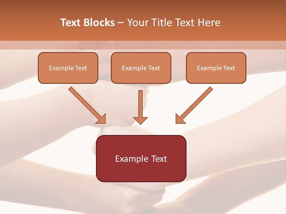 Help Team Togetherness PowerPoint Template