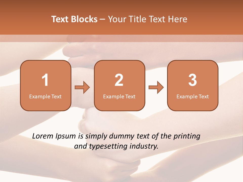 Help Team Togetherness PowerPoint Template