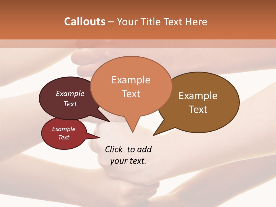 Help Team Togetherness PowerPoint Template