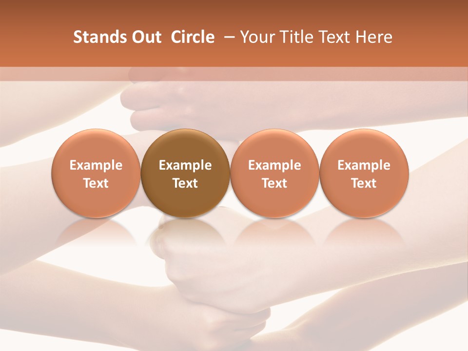 Help Team Togetherness PowerPoint Template