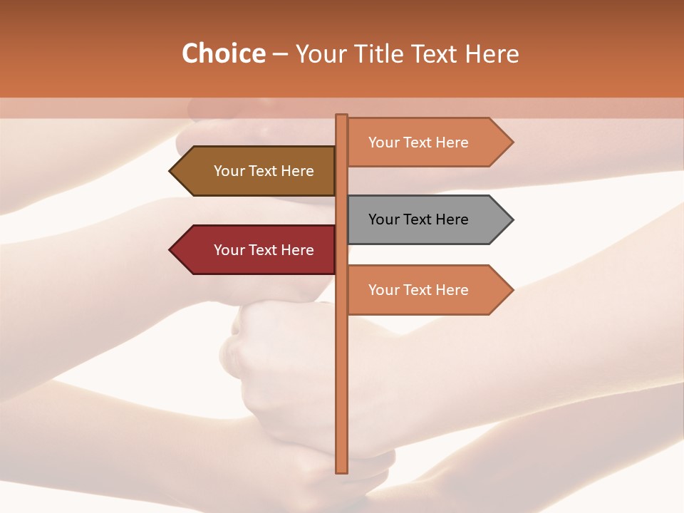 Help Team Togetherness PowerPoint Template