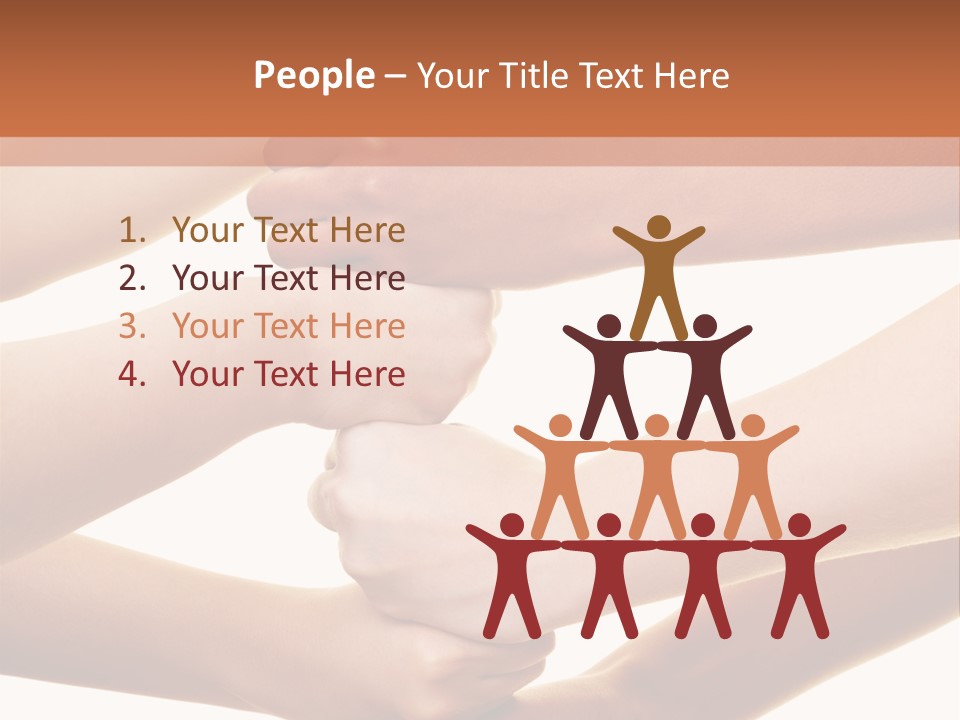 Help Team Togetherness PowerPoint Template
