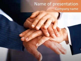 Company Happy Job PowerPoint Template