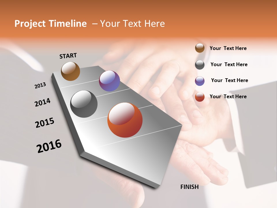 Company Happy Job PowerPoint Template