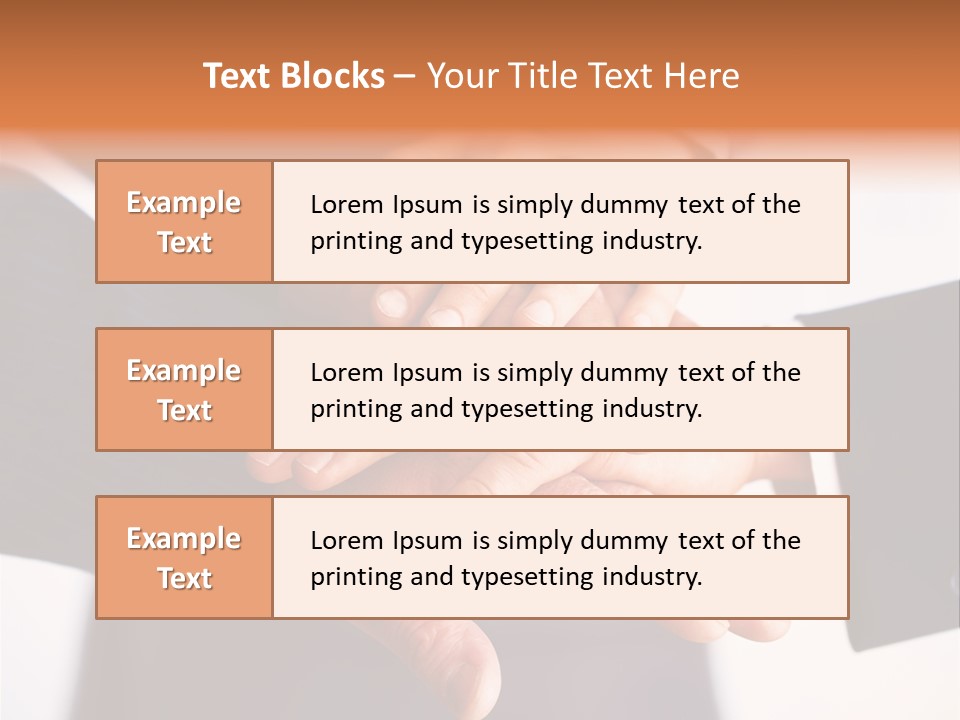 Company Happy Job PowerPoint Template