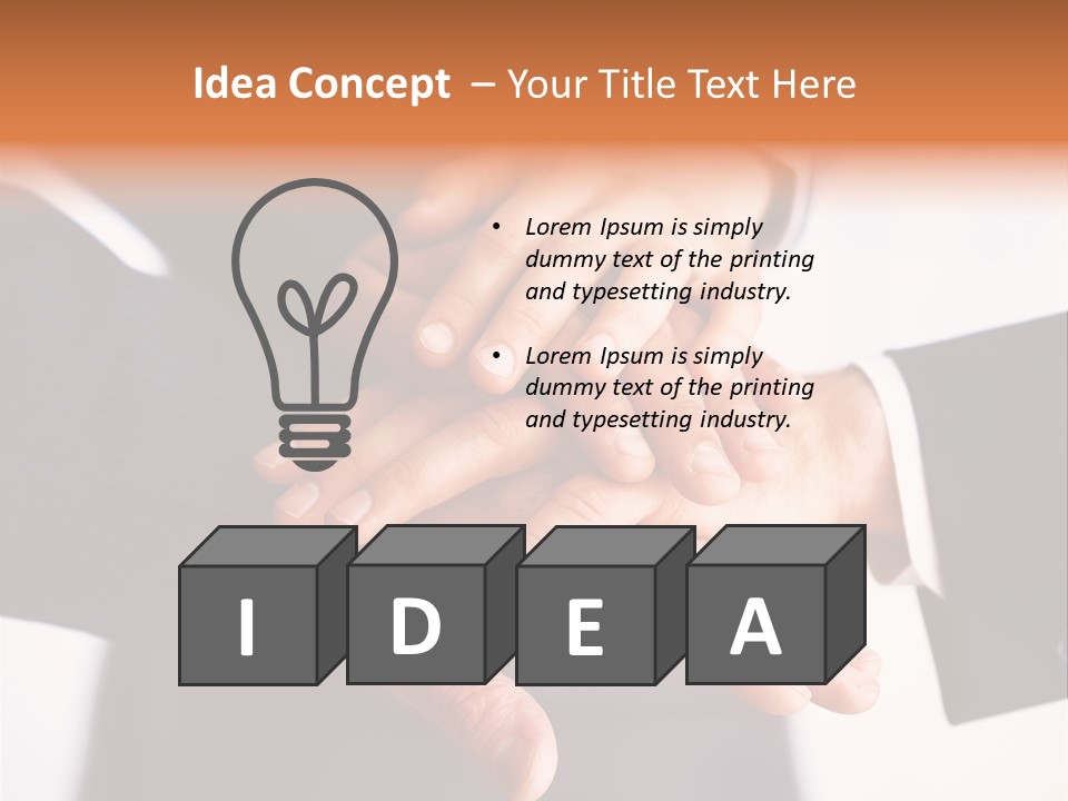 Company Happy Job PowerPoint Template