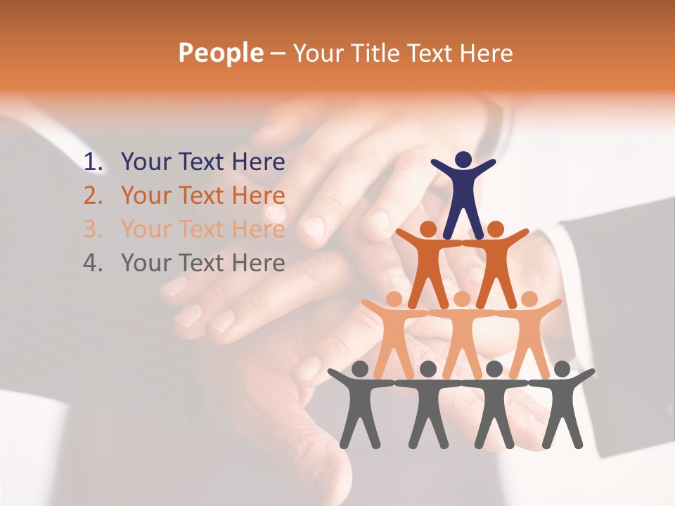 Company Happy Job PowerPoint Template