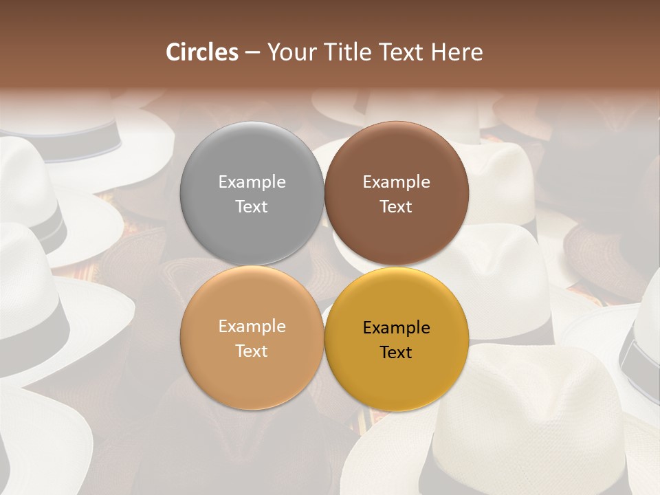 Band Woven Clothes PowerPoint Template