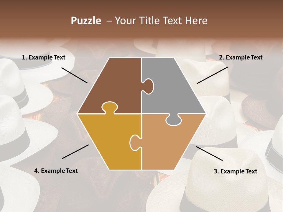 Band Woven Clothes PowerPoint Template