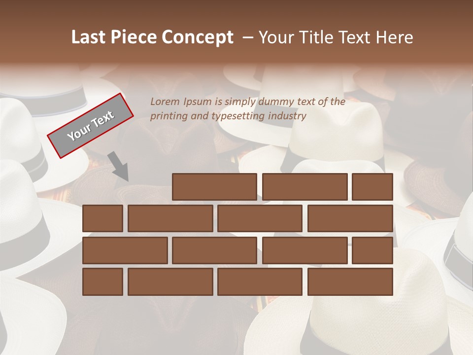 Band Woven Clothes PowerPoint Template