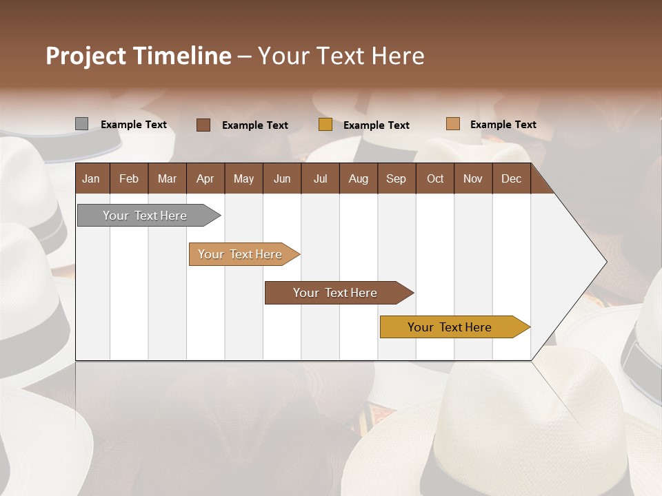 Band Woven Clothes PowerPoint Template