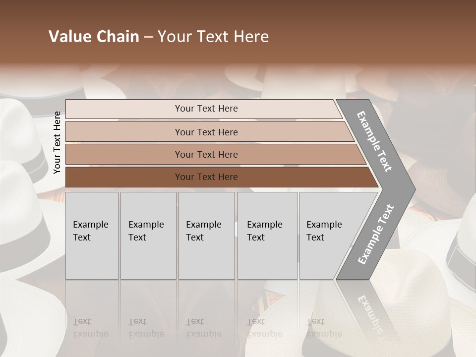 Band Woven Clothes PowerPoint Template