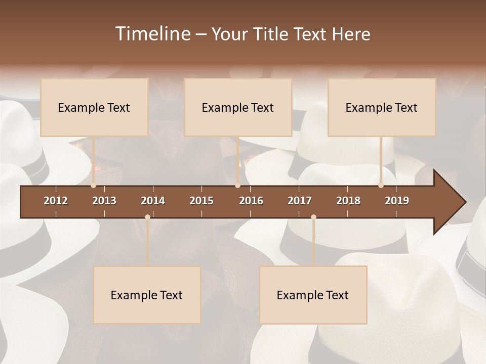 Band Woven Clothes PowerPoint Template