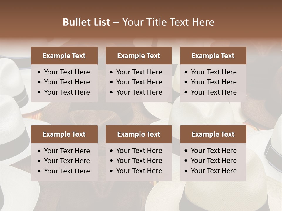 Band Woven Clothes PowerPoint Template