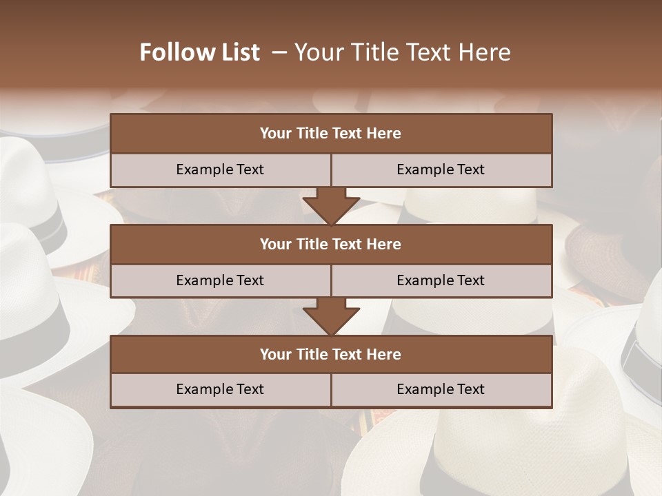 Band Woven Clothes PowerPoint Template