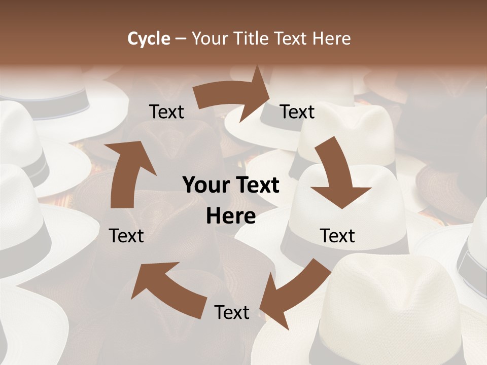 Band Woven Clothes PowerPoint Template