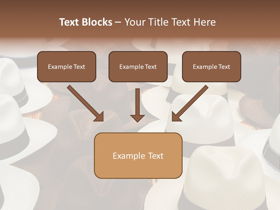 Band Woven Clothes PowerPoint Template