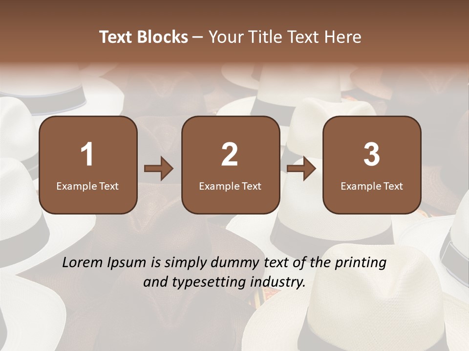 Band Woven Clothes PowerPoint Template