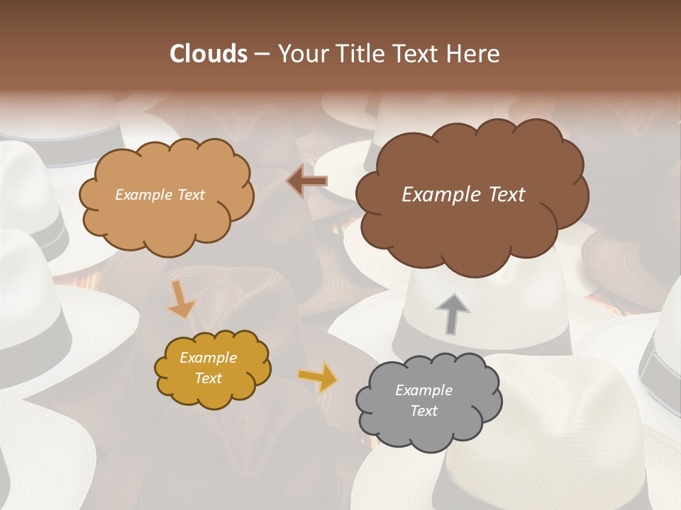 Band Woven Clothes PowerPoint Template