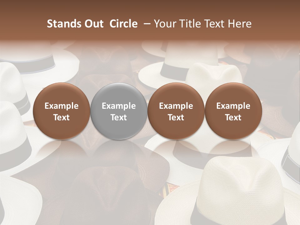 Band Woven Clothes PowerPoint Template