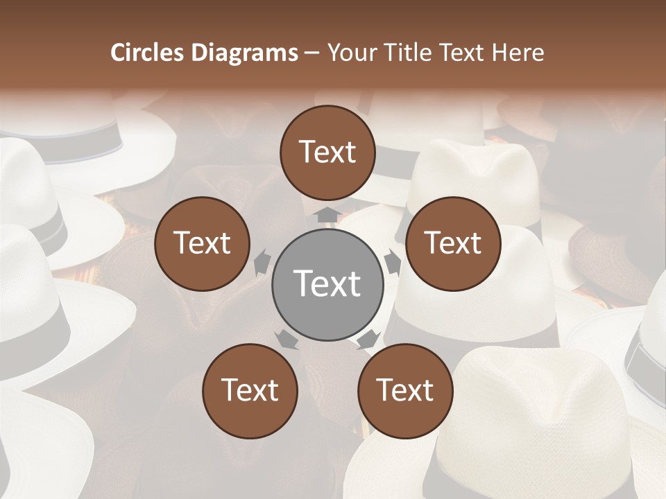 Band Woven Clothes PowerPoint Template