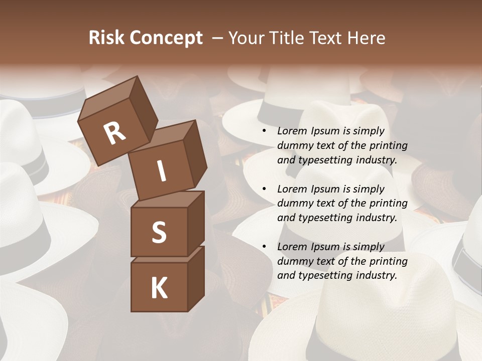 Band Woven Clothes PowerPoint Template