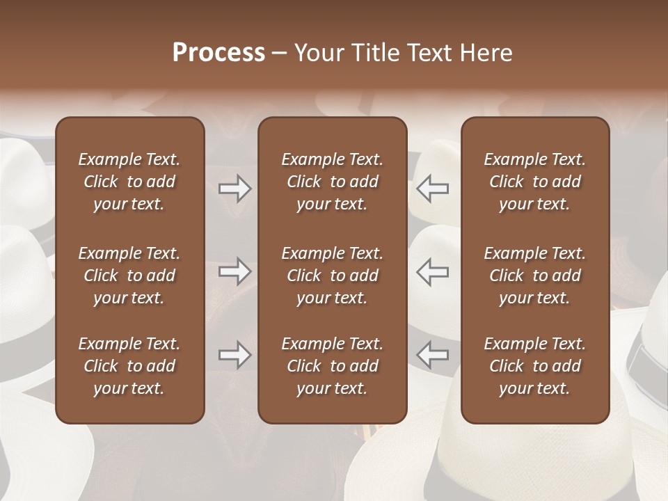 Band Woven Clothes PowerPoint Template