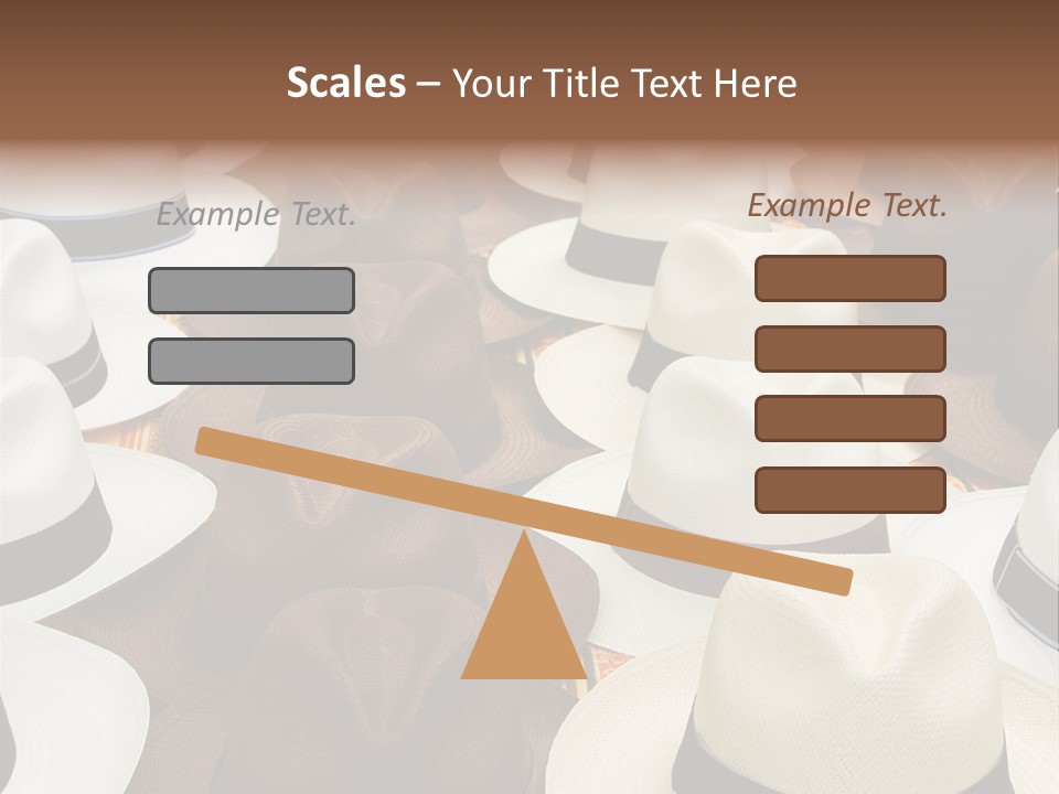 Band Woven Clothes PowerPoint Template
