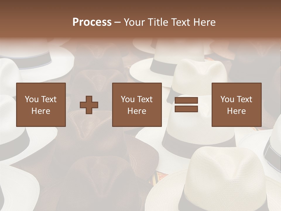 Band Woven Clothes PowerPoint Template