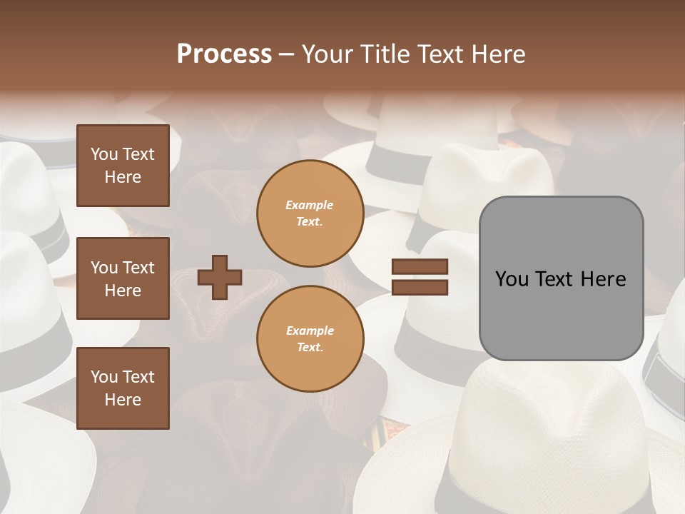 Band Woven Clothes PowerPoint Template