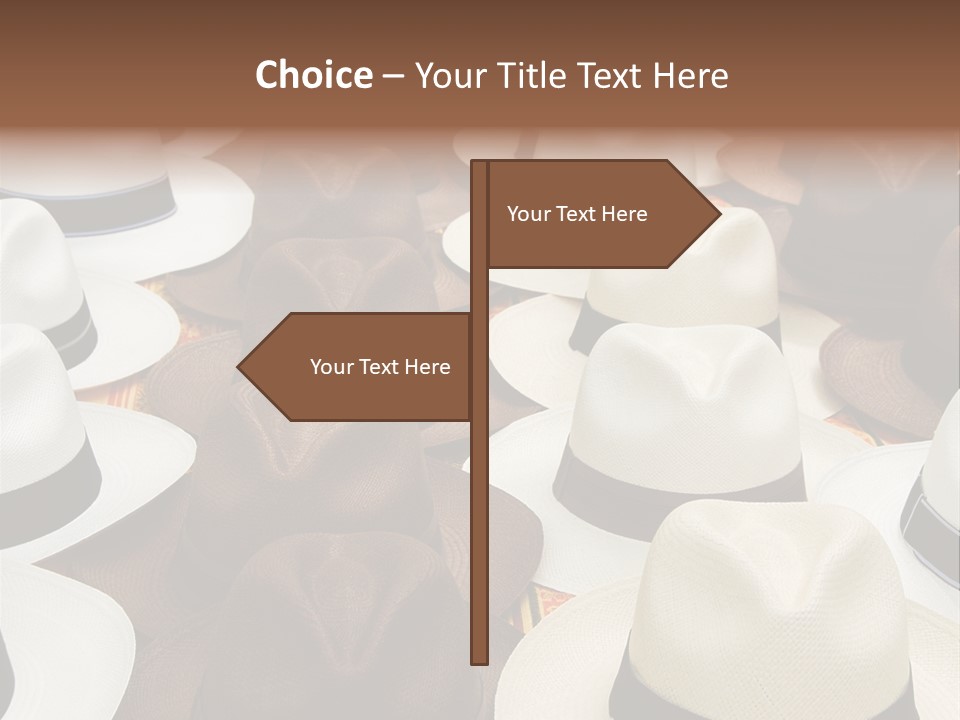 Band Woven Clothes PowerPoint Template