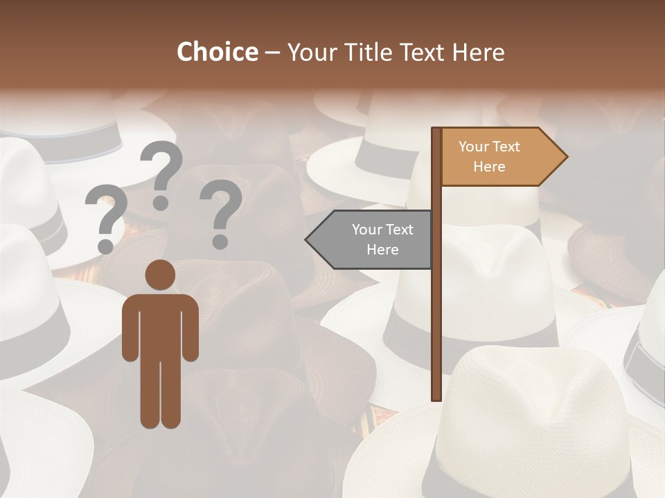 Band Woven Clothes PowerPoint Template