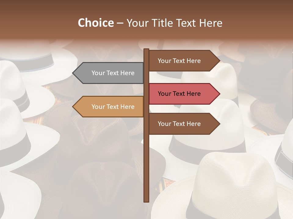 Band Woven Clothes PowerPoint Template