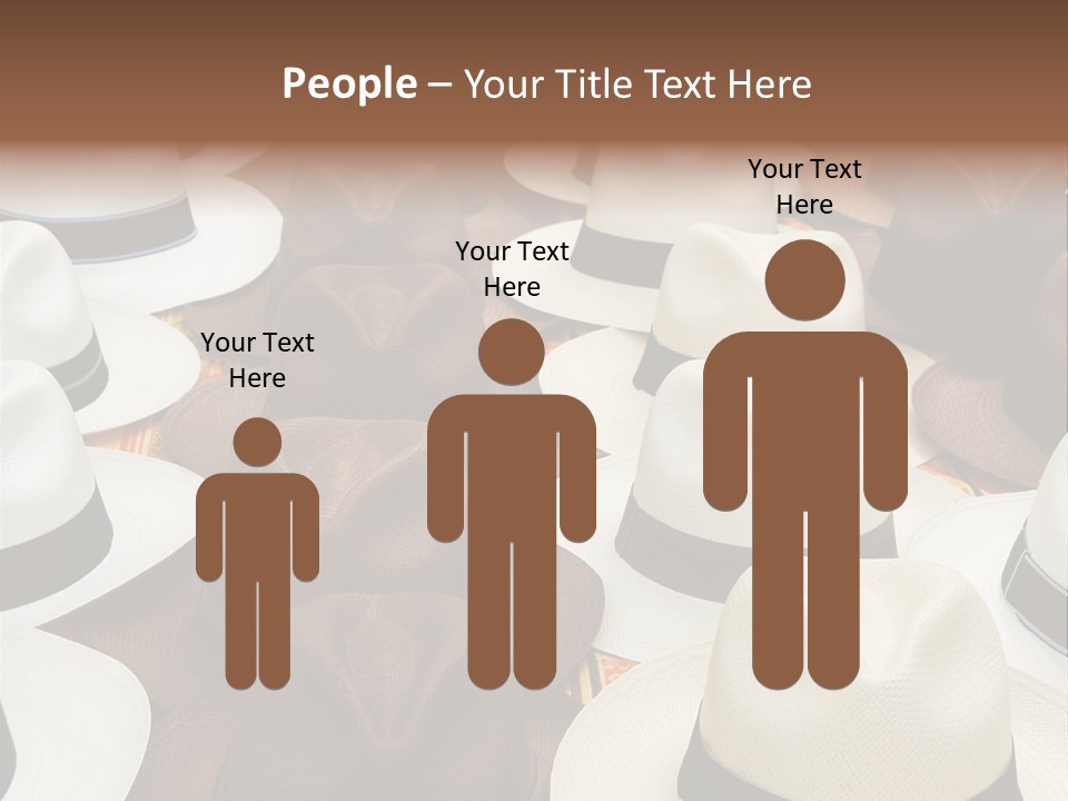 Band Woven Clothes PowerPoint Template