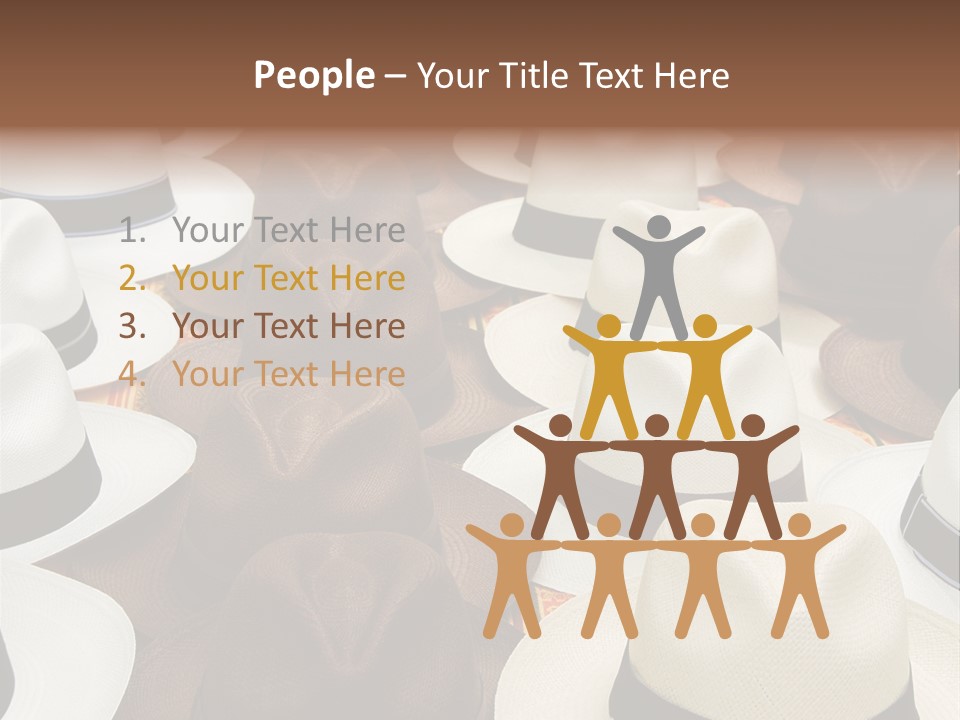 Band Woven Clothes PowerPoint Template