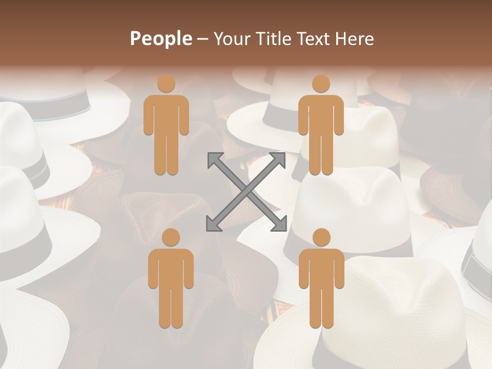 Band Woven Clothes PowerPoint Template