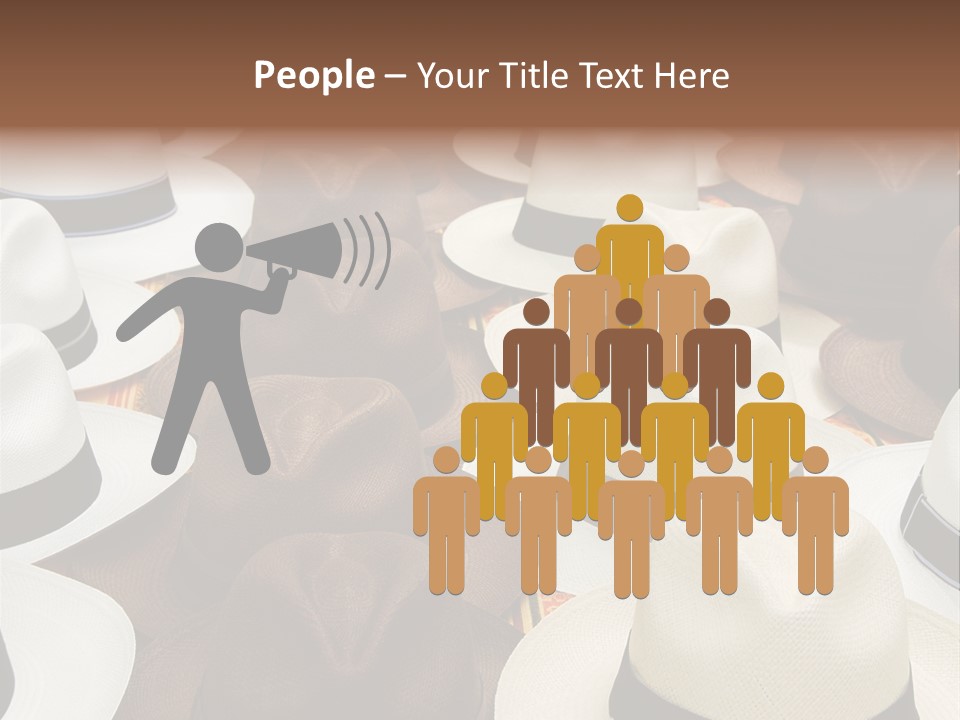 Band Woven Clothes PowerPoint Template