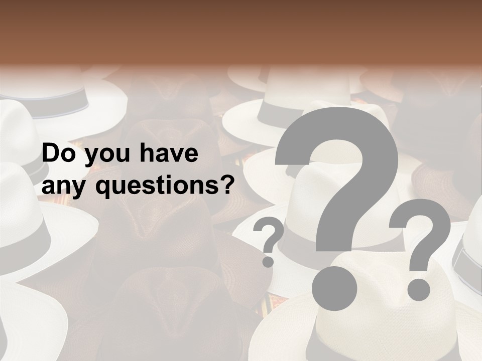 Band Woven Clothes PowerPoint Template